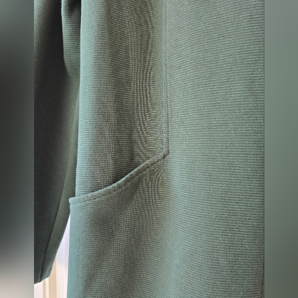 Boden Ellen Ottoman Dress Pine Green Textured Knit Pockets US 10R - Picture 8 of 14